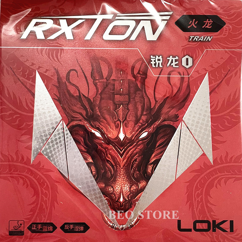 Table Tennis Zhang Jike - LOKI RXTON 1FIRE DRAGON Tafeltennisrubber Snelle