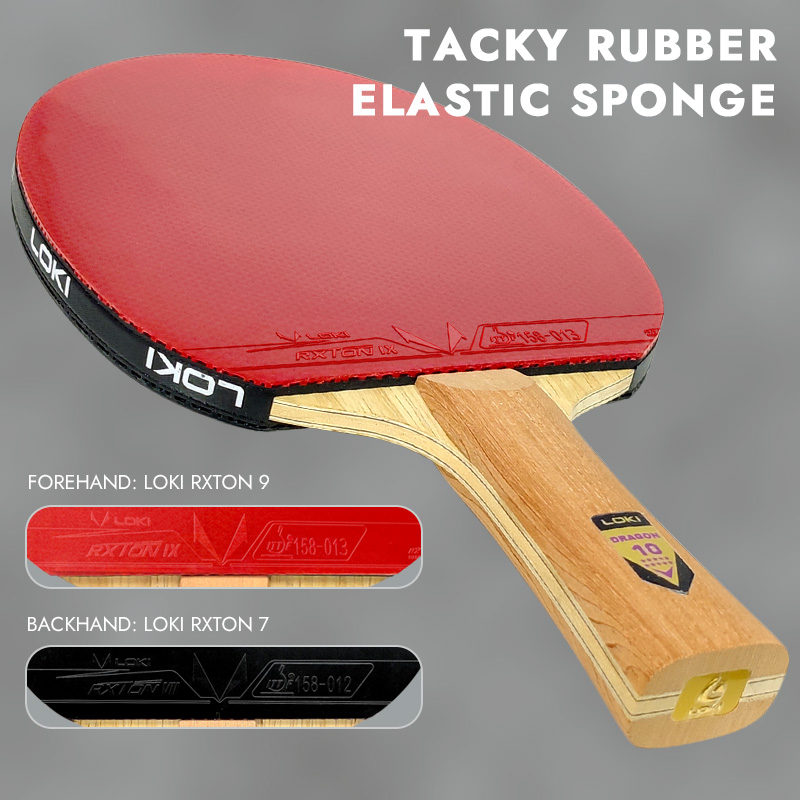 LOKI DRAGON 10 STER Tafeltenni - Table Tennis Zhang Jike recensie en prijs